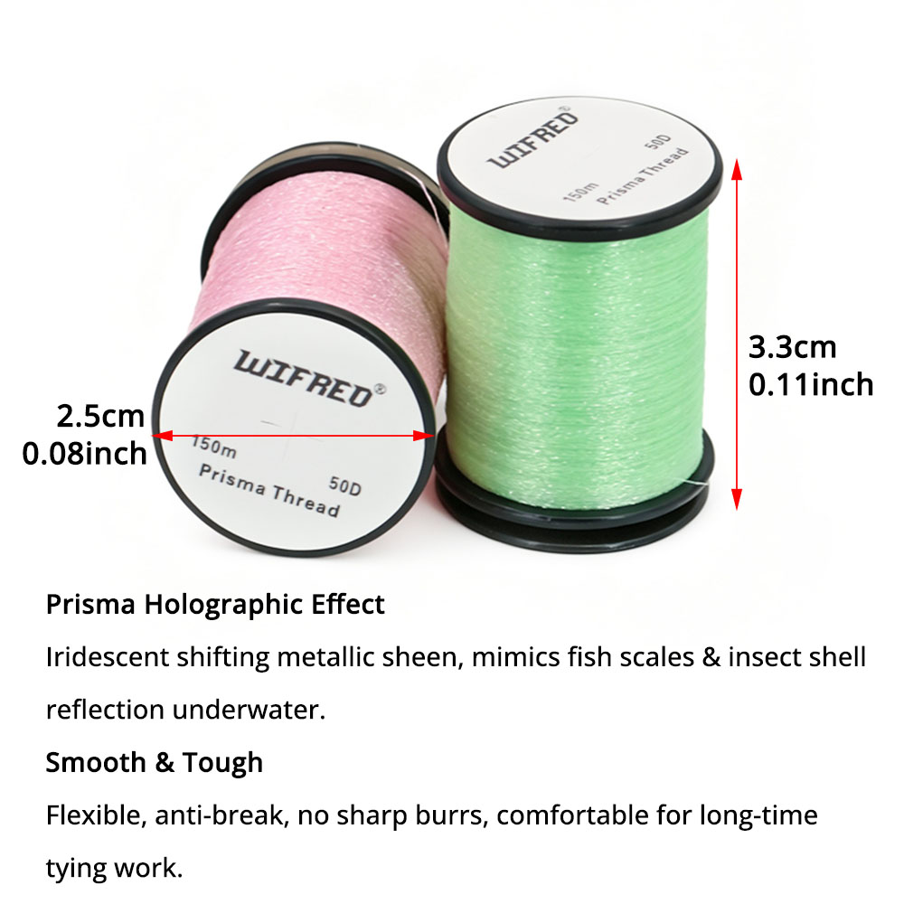    50D Prisma Fliegenbindefad – Ice Fishing Line Bewertung und Preis