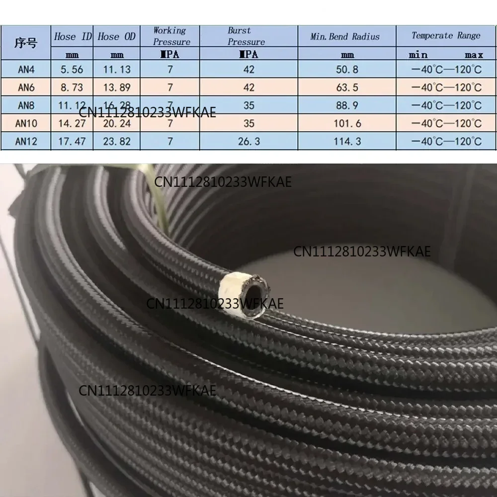 1M 3M 5M Kraftstoffschlauch Öl – Braided Line Bewertung und Preis