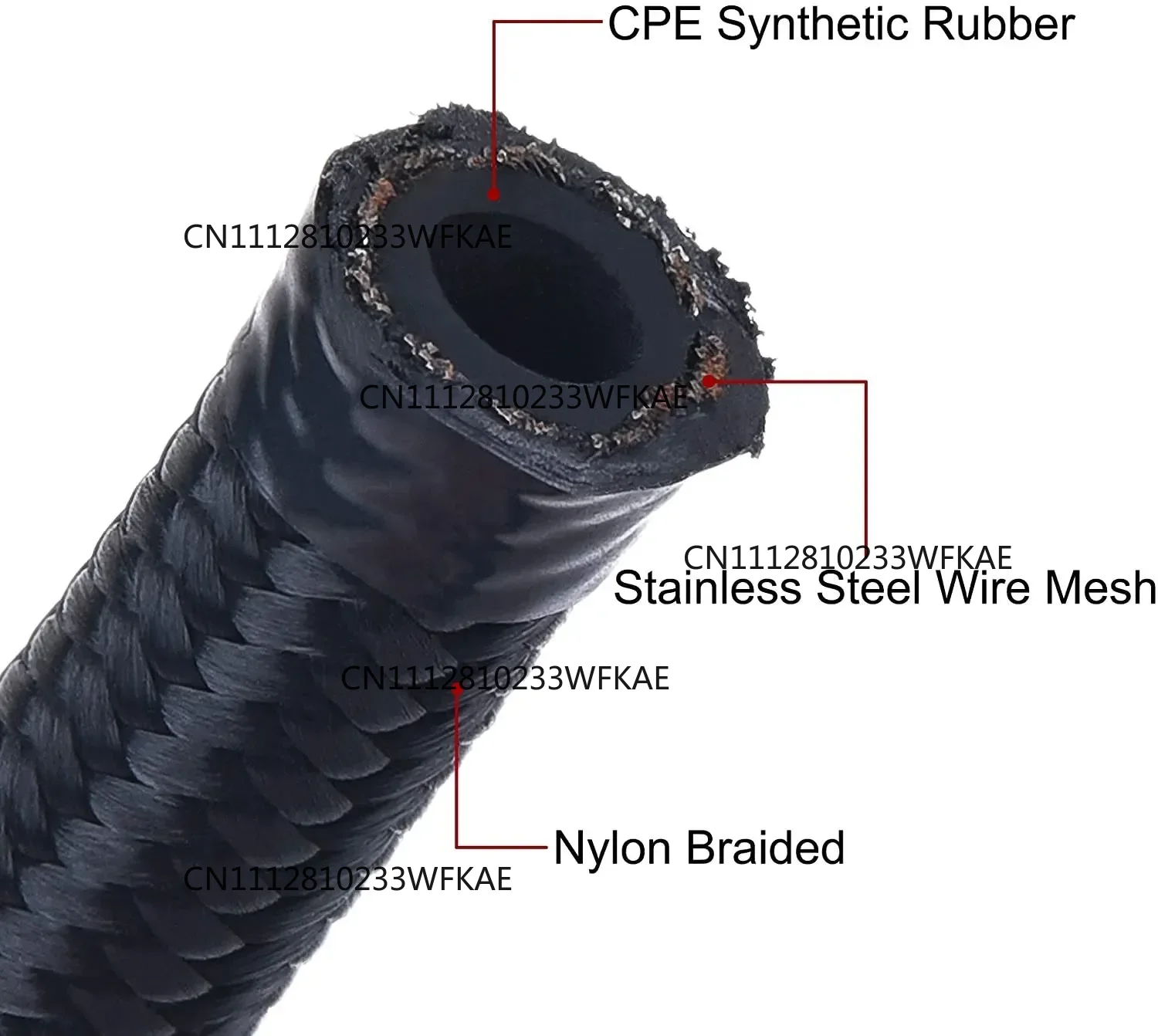 1M 3M 5M Kraftstoffschlauch Öl – Braided Line Bewertung und Preis