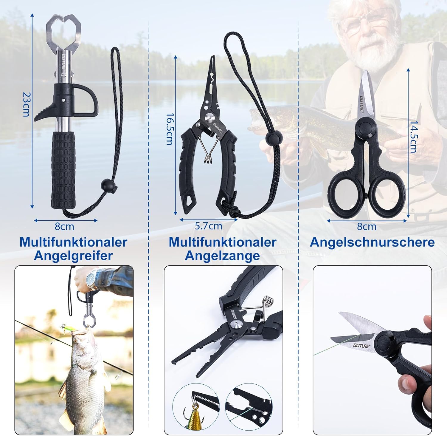 Goture 1,8M-2,7M Angelrute und – Freshwater Line Bewertung und Preis