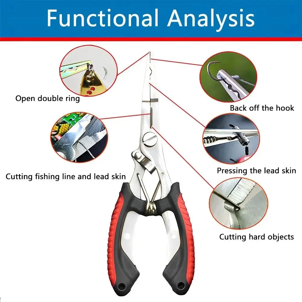Edelstahl-Angelzange, Hakenent – Fishing Line Cutter Bewertung und Preis